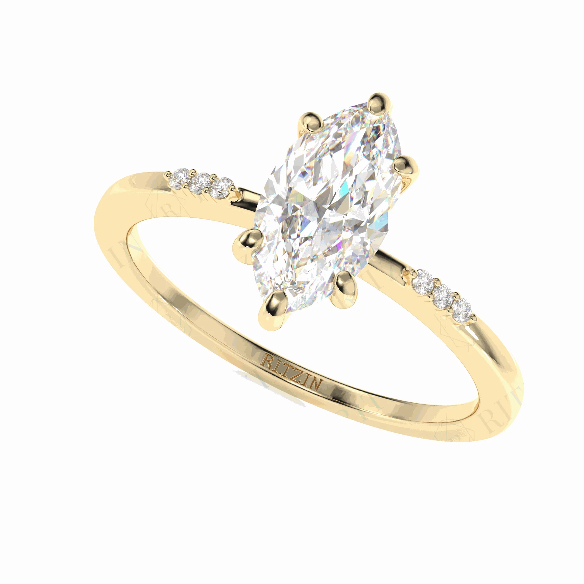 1 carat marquise diamond ring