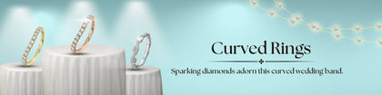 Curved Wedding Rings