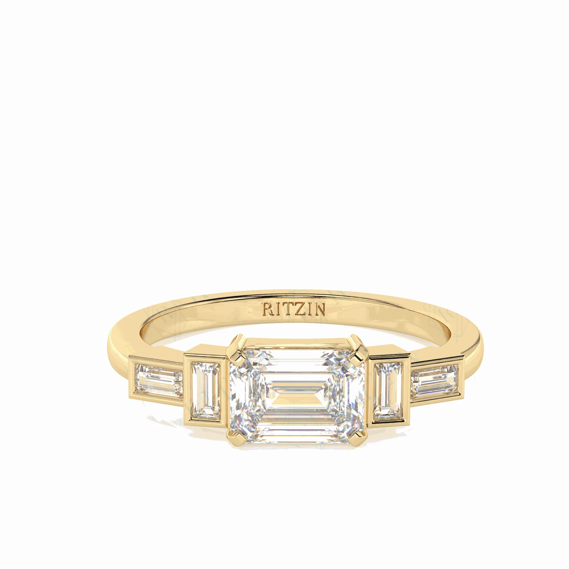 5 stone diamond ring