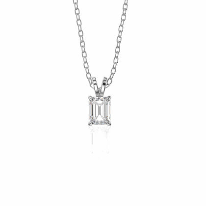emerald pendant necklace