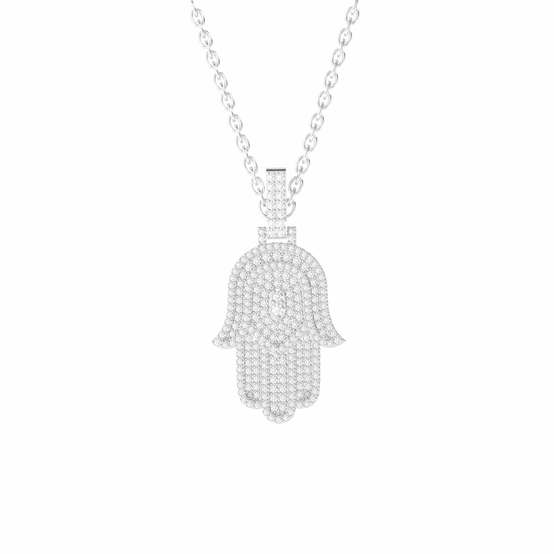 hamsa hand necklace