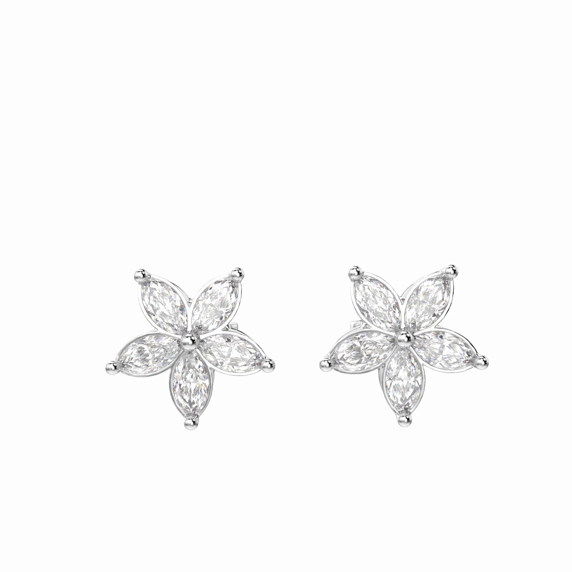 marquise diamond earrings