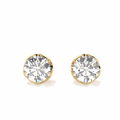 lab grown diamond stud earrings 2 carat
