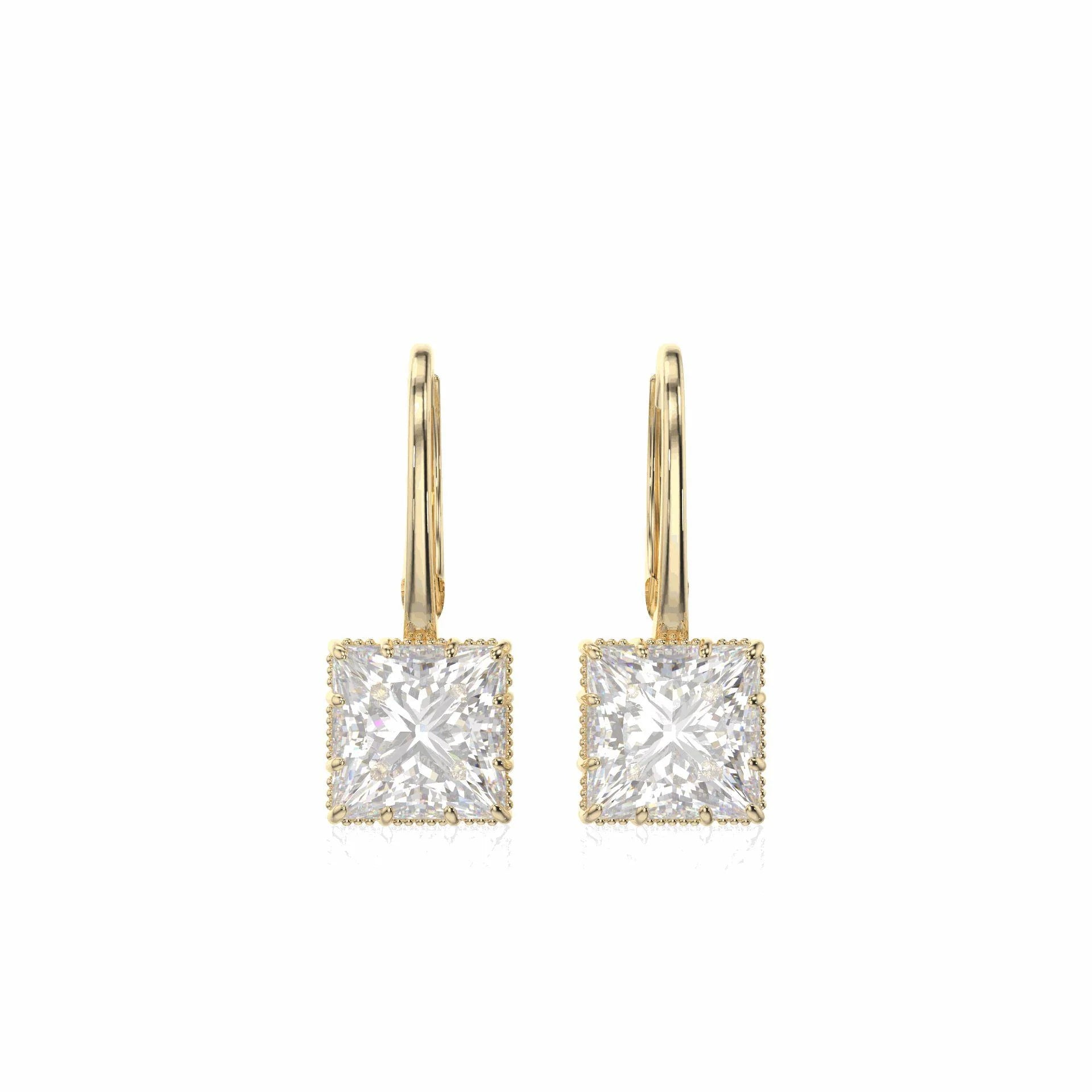 solid gold earrings