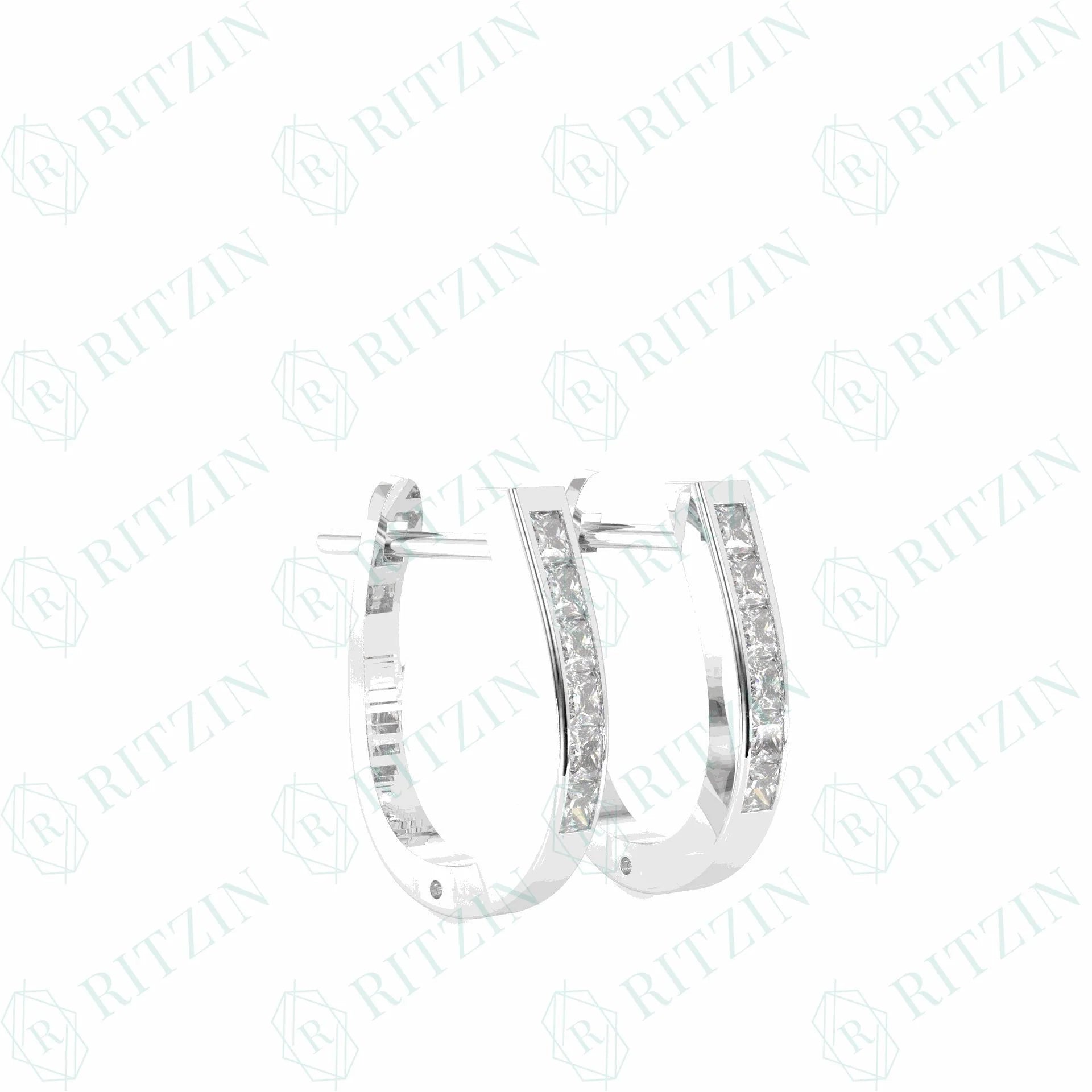 hoop earrings