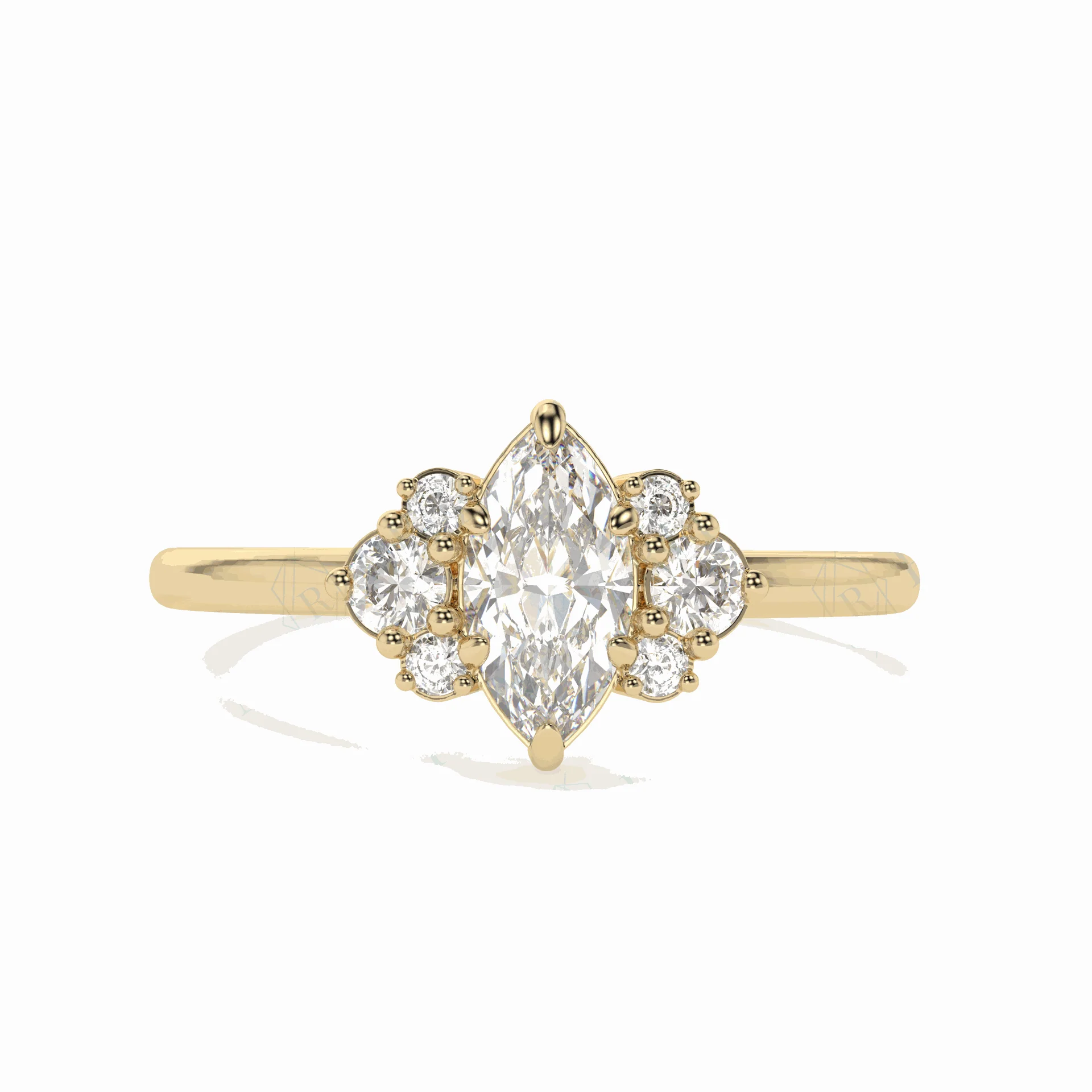 2 ct marquise diamond ring