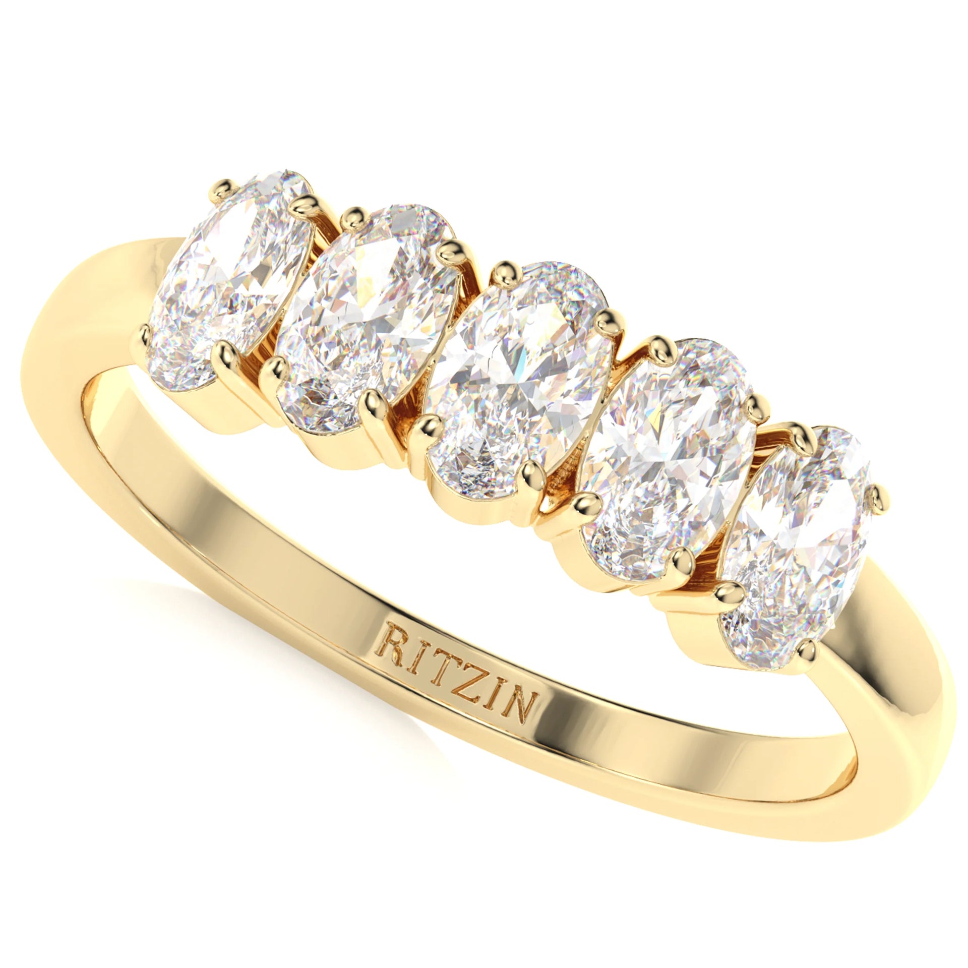 moissanite wedding bands