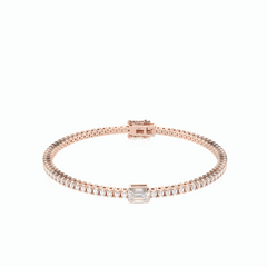 Tennis Yellow Gold Everyday Bracelet for Women