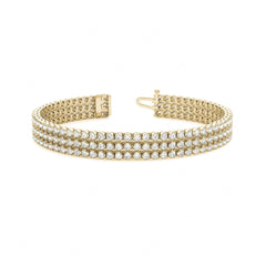 1.50 MM Round Cut Diamond Prong Set Tennis Unique Style Bracelet For_Women