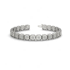2.00 MM Round Cut Diamond Prong Set__Tennis Bracelet For Women