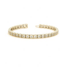 2.00 MM Round Cut_Diamond Prong  Set Tennis Bracelet For Women