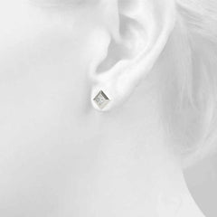 6 mm Princess Cut Solitaire Style Earrings For Her
