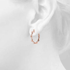 Round Cut Clip On Earrings For Women