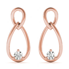 Round Cut Drop Dangle Big Earrings For Wome/Her Unique Style