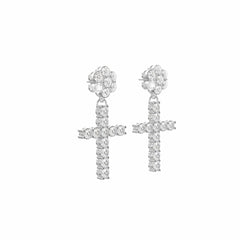 6.00 TCW Round Brilliant Cut Stud 10K Lab Grown Diamond Earrings for Women