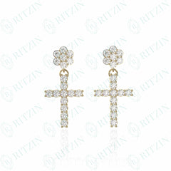 6.00 TCW Round Brilliant Cut Stud 10K Lab Grown Diamond Earrings for Women