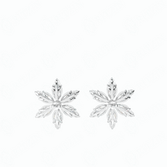 1.40 TCW Pear Cut Stud 10K Lab Grown Diamond Earrings for Women