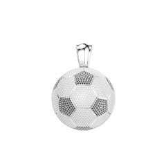 11.50 TCW Round Brilliant Cut Hip Hop 10K Lab Grown Diamond Pendant for Women
