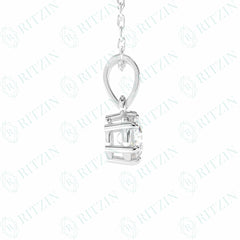 1.30 TCW Round Brilliant Cut Charm 10K Lab Grown Diamond Pendant for Women