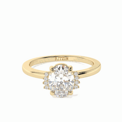 1.50 TCW Triangle Cut Solitaire White Gold Lab Grown Diamond Ring for Women